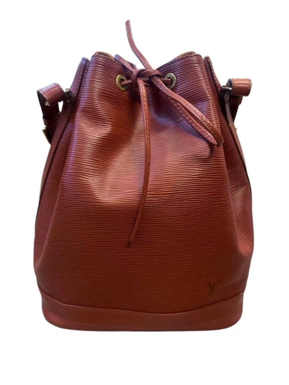 Louis Vuitton Congac Brown Epi Leather Noe GM Vintage 90s Champagne Bag